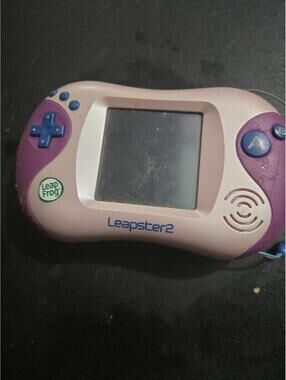 Vintage LeapFrog Leapster 2 Pink Handheld Learning System